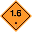 CLASE 1 MATERIAS Y OBJETOS EXPLOSIVOS 100x100mm