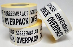[MP002] ETIQUETA SOBREEMBALAJE/OVERPACK - ROLLO 1.000 UDS