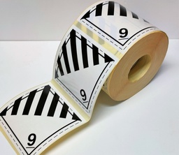 [ADRCL9_110] 110x110 MM-CLASE 9 PELIGROS DIVERSOS LINEA 