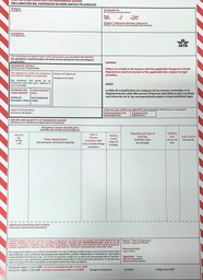 [DGD_PDF] PLANTILLA PDF DECLARACIÓN MERCANCÍAS PELIGROSAS AÉREA - IATA