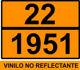 [PN002 22/1951] PANEL NARANJA 400X300 NO REFLECTANTE TEXTO: 60 / 2810 (copia)