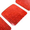 CINTA REFLECTANTE Fraccionada LONA 50MMx50 m ROJA