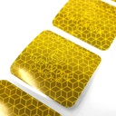 CINTA REFLECTANTE Fraccionada LONA 50MMx50 m AMARILLA