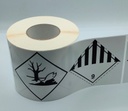 ETIQUETA COMBINADA ADR CLASE 9 + MEDIOAMBIENTE - 145x300 mm