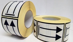 [MP001] ETIQUETA FLECHAS ORIENTACION BULTOS